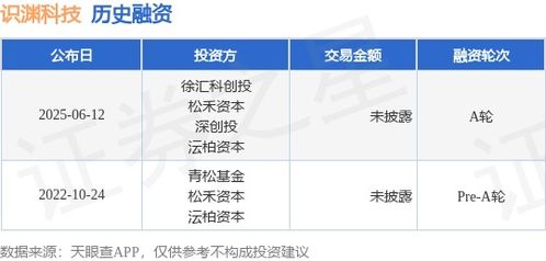 識(shí)淵科技完成A輪融資，徐匯科創(chuàng)投與松禾資本等共同投資，助力網(wǎng)絡(luò)技術(shù)開(kāi)發(fā)